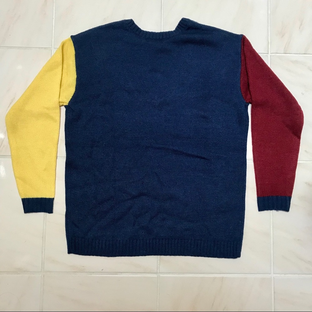 “I’m Bored” Colorblock Sweater - Picture 3 of 4